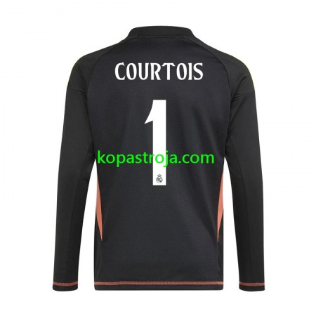 Billiga Fotbollströjor Real Madrid Thibaut Courtois 1 Målvakt Borta tröja 2024/25 Kortärmad